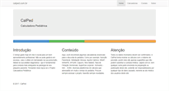 Desktop Screenshot of calped.com.br
